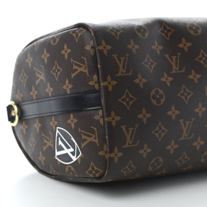 Louis Vuitton Monogram My World Tour Speedy Bandouliere 30 Black 5 of 10