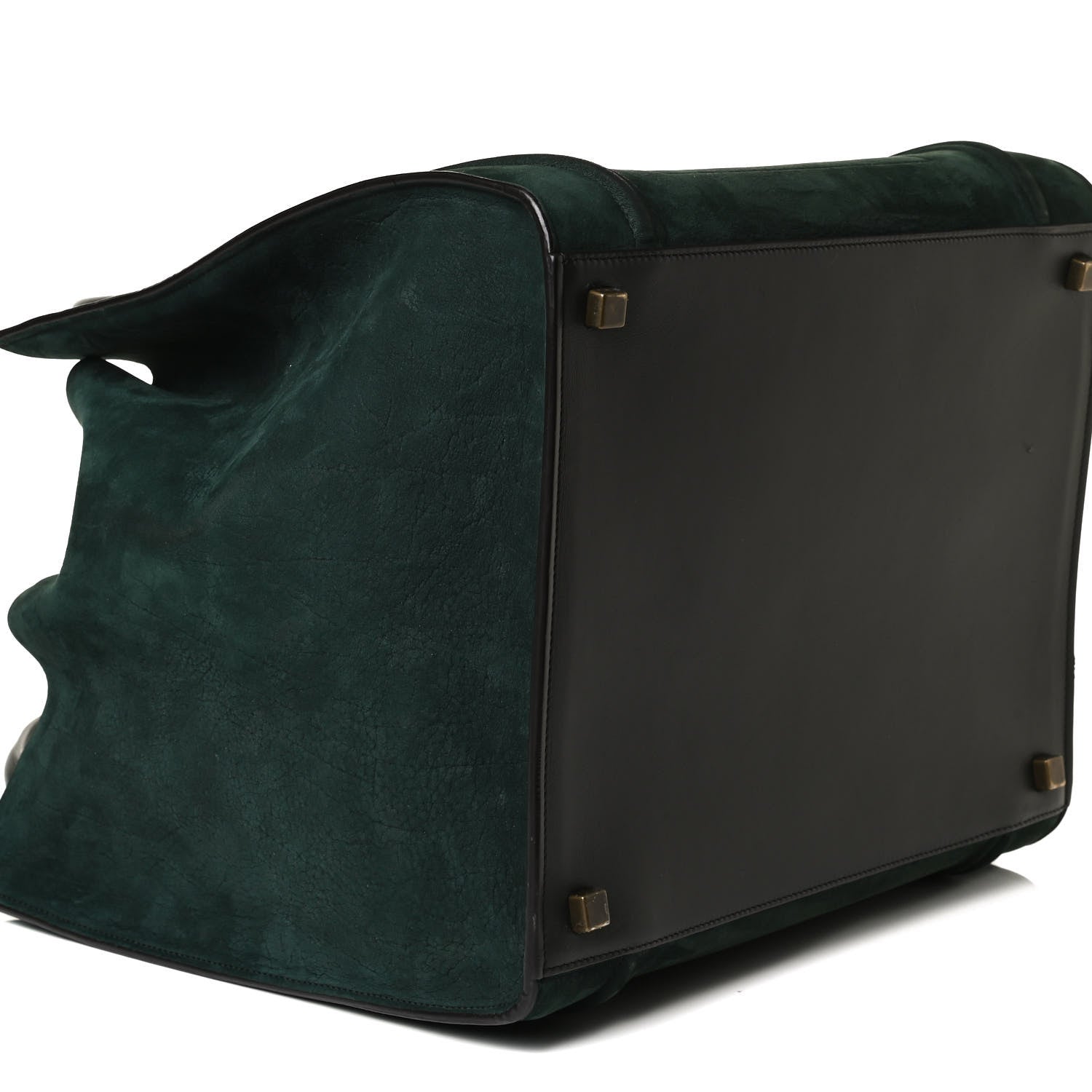 Celine Nubuck Medium Phantom Luggage Bottle Green 13 of 15