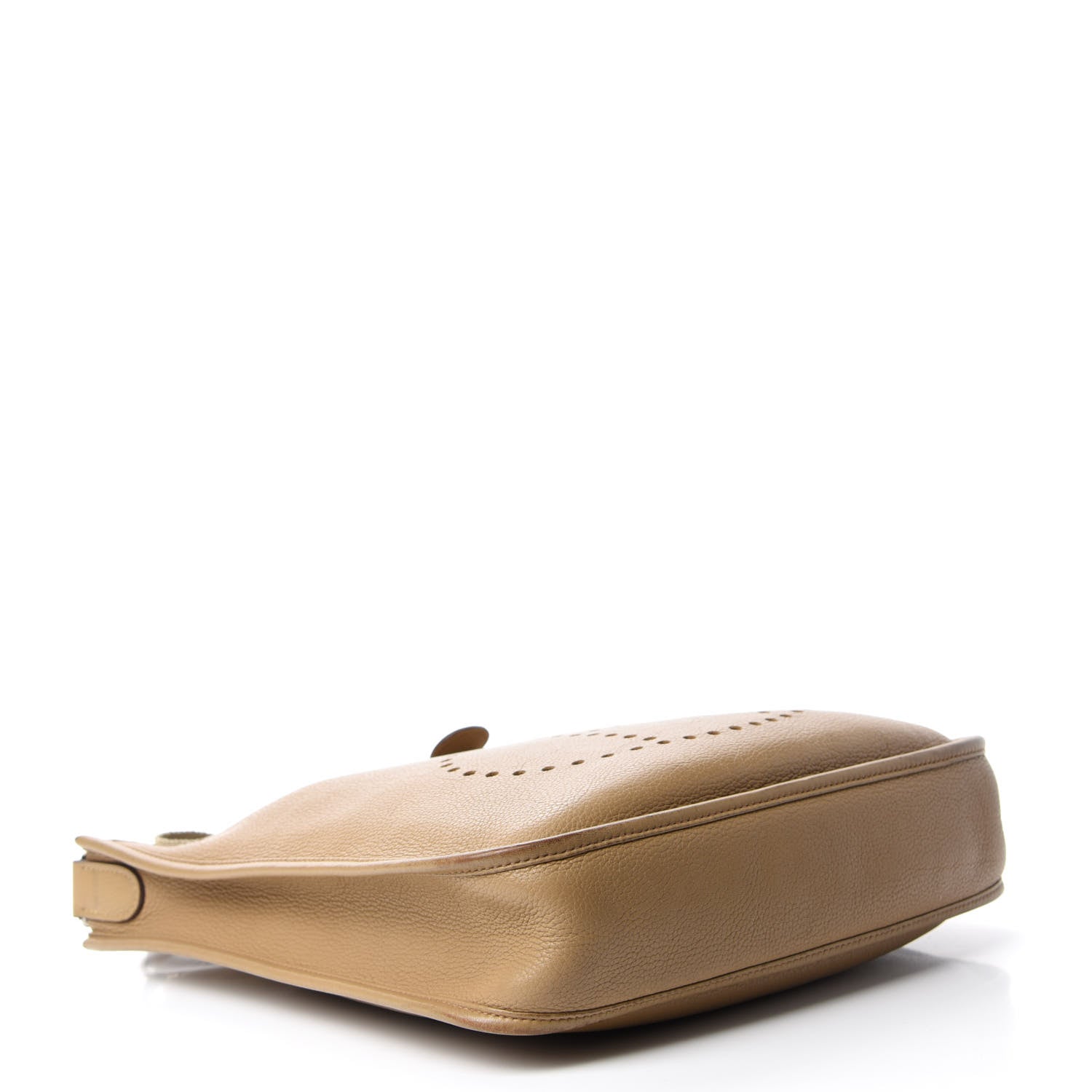 Hermes Taurillon Clemence Amazone Evelyne PM Camel 4 of 14