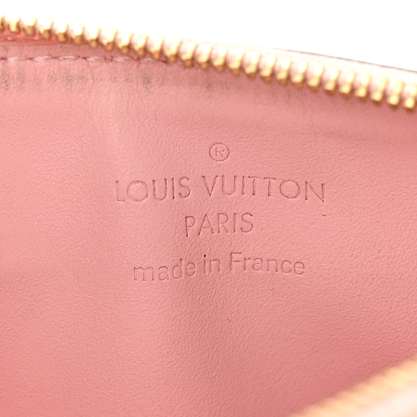 Vernis Key Pouch Rose Ballerine