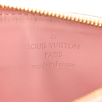 Louis Vuitton Vernis Key Pouch Rose Ballerine 6 of 8