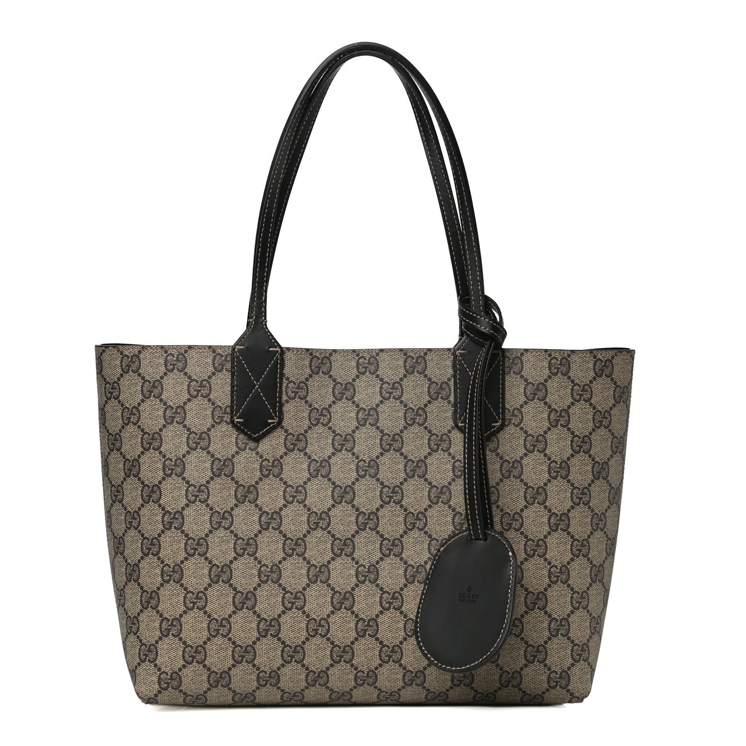 Gucci GG Supreme Monogram Small Reversible Tote Dark Brown 1 of 9