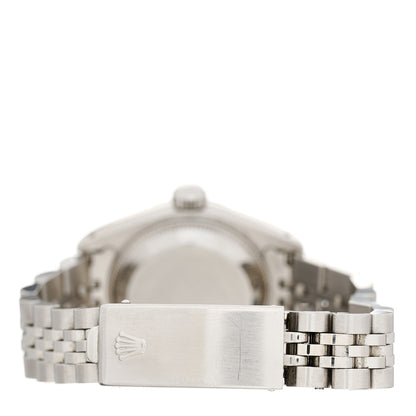 Rolex Stainless Steel 18K White Gold 26mm Oyster Perpetual Datejust Watch Pink Roman 69174 3 of 4