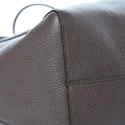 Gucci Dollar Calfskin Medium Swing Tote Grey Field Soft Pink 7 of 12