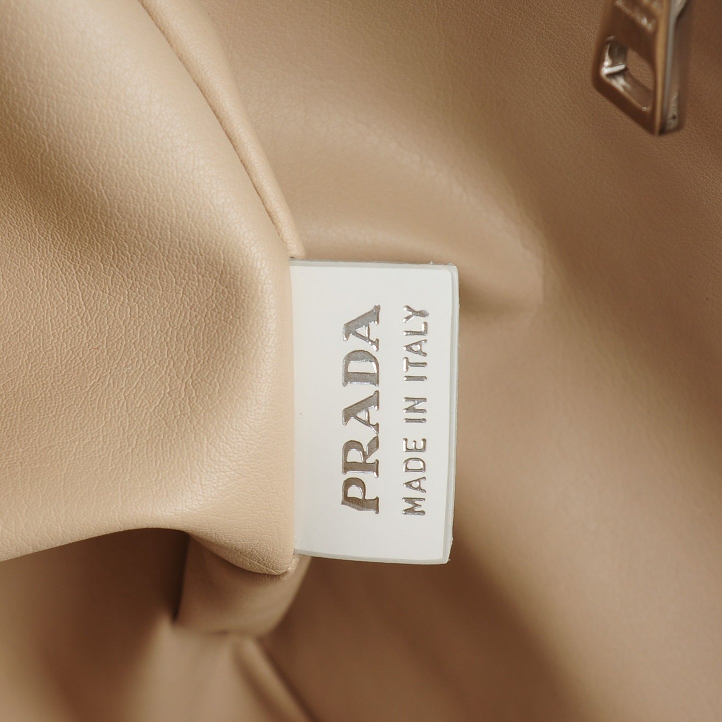 Spazzolato Crystal Tote Talco