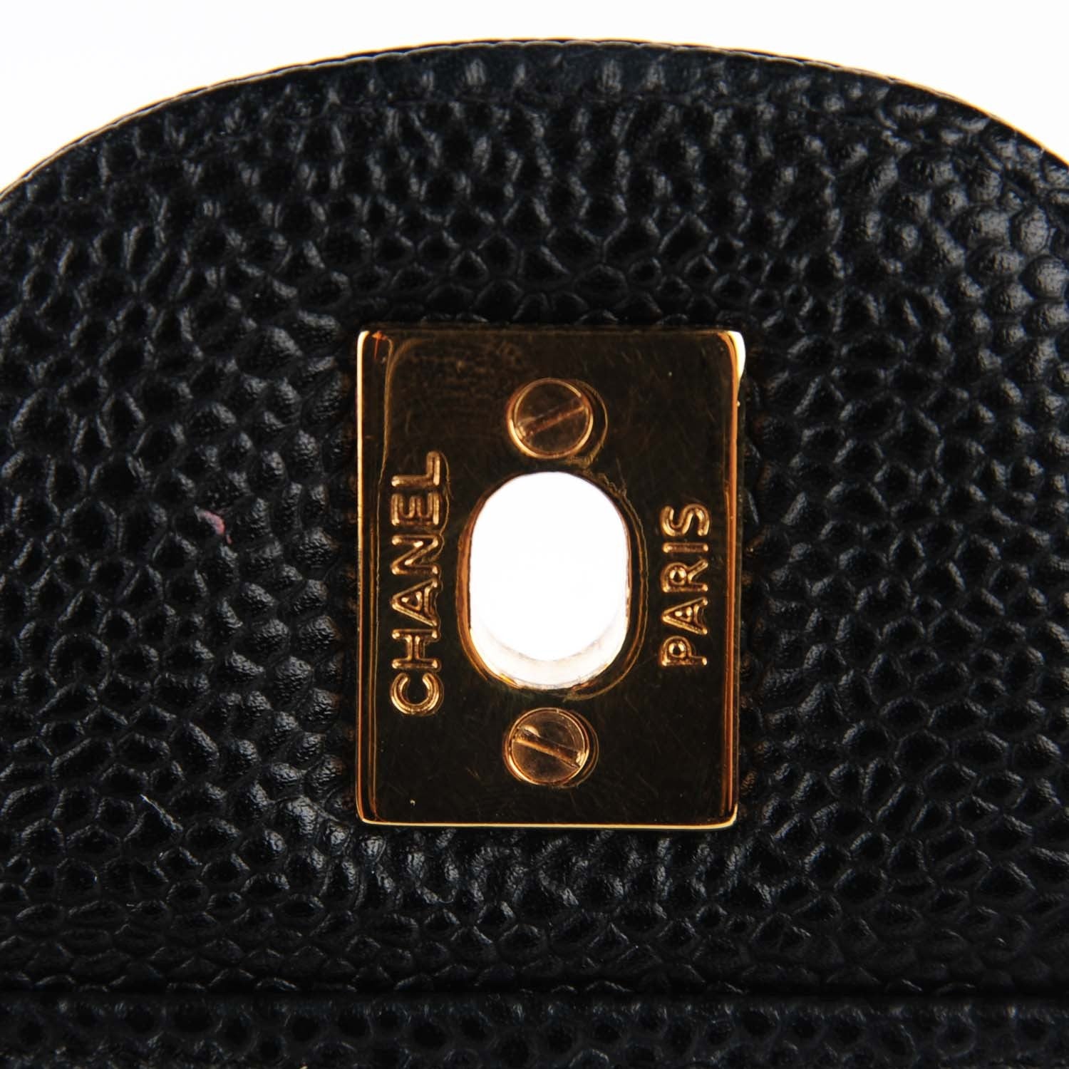 Chanel Caviar Quilted Jumbo Double Flap Black 9 of 9