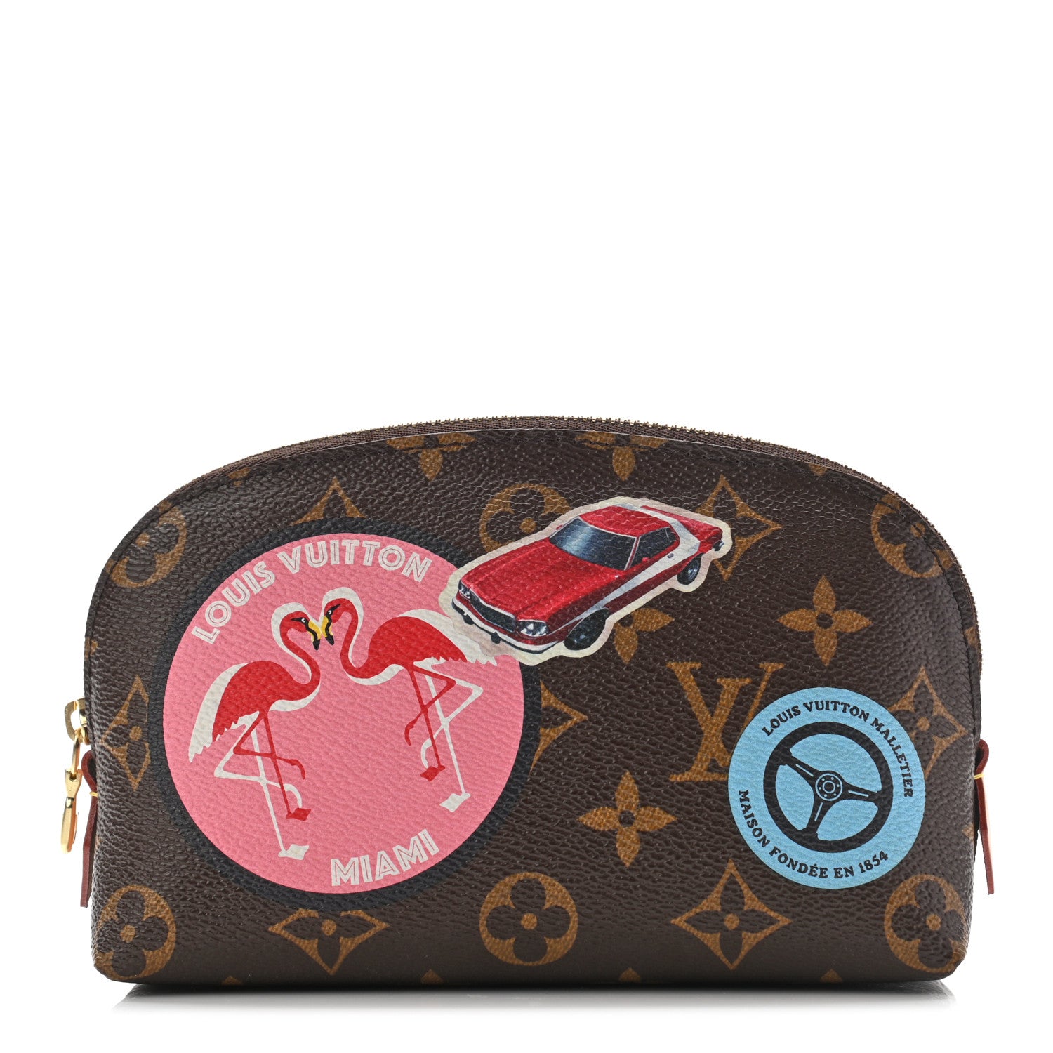 Louis Vuitton Monogram World Tour Cosmetic Pouch 1 of 6