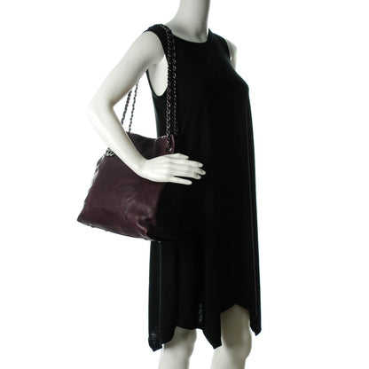 Chanel Lambskin Soft Touch Shoulder Bag Prune 2 of 8