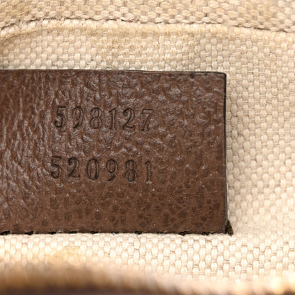 Gucci GG Supreme Monogram Web Mini Ophidia Messenger Brown 7 of 10
