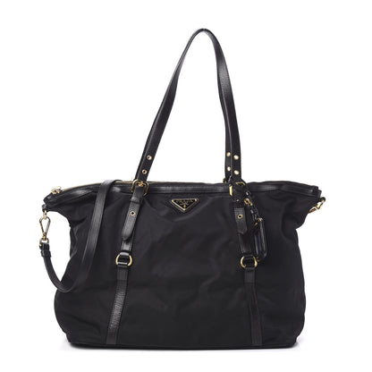 Prada Tessuto Nylon Tote Black 1 of 8