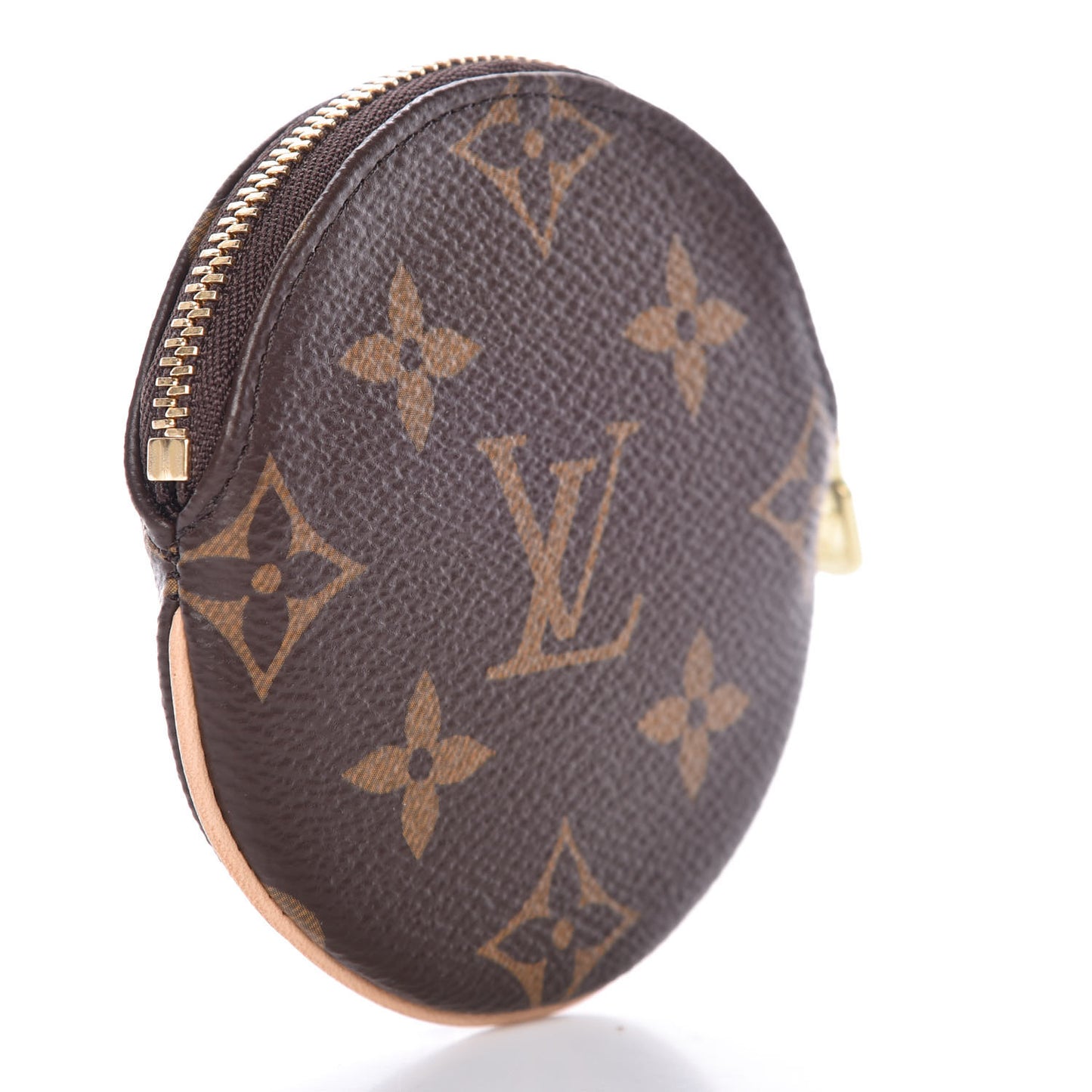Monogram Round Coin Purse