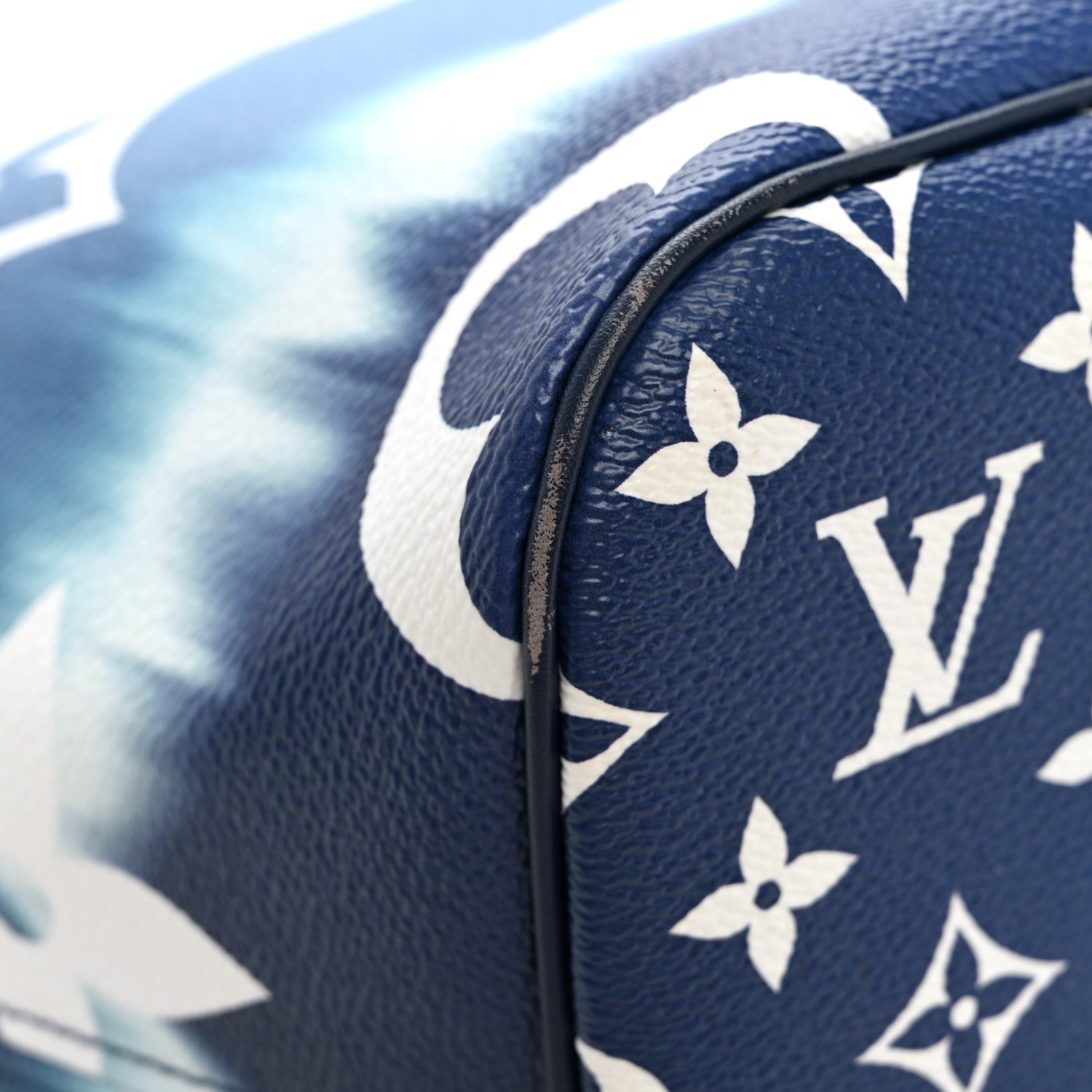 Louis Vuitton Monogram Escale Neverfull MM Blue 11 of 11