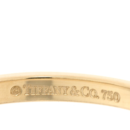 Tiffany 18K Yellow Gold 2mm Band Ring 54 6.75 4 of 4