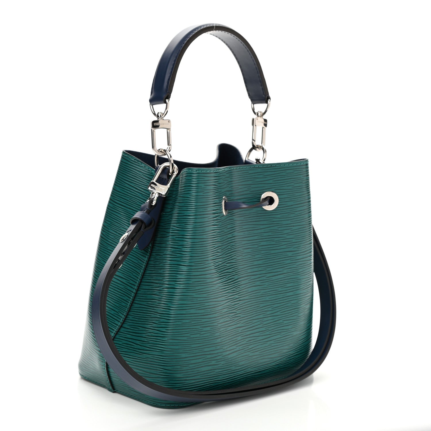 Louis Vuitton Epi Neonoe BB Emerald Indigo 2 of 8