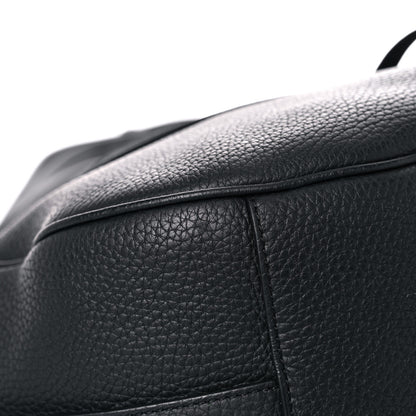 Christian Dior Grained Calfskin Saddle Soft Bag Black 7 of 15