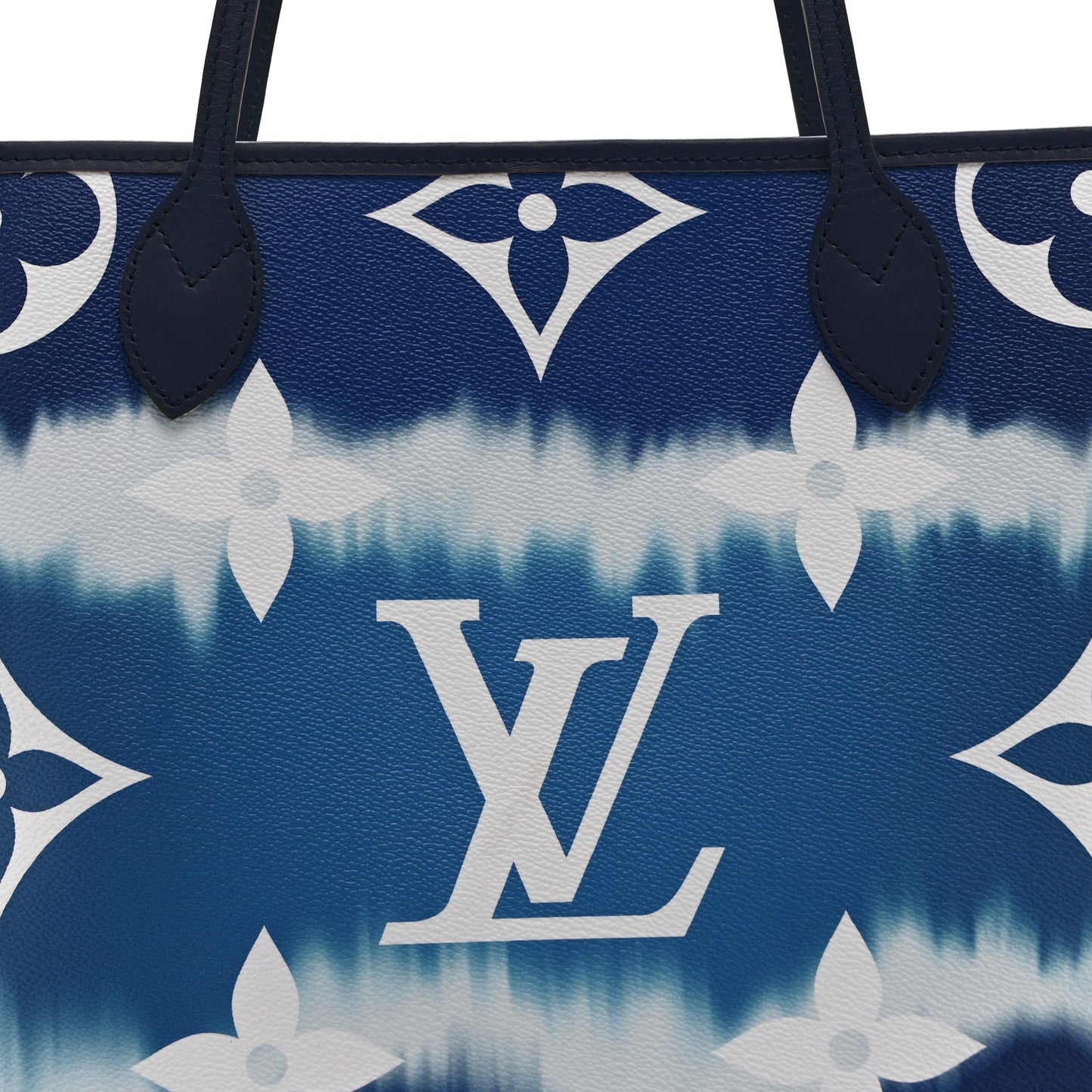 Monogram Escale Neverfull MM Blue