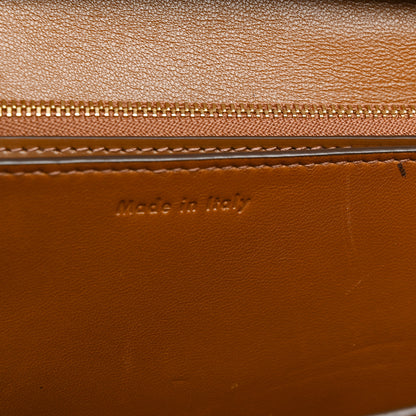 Celine Box Calfskin Medium Classic Box Flap Bag Camel 11 of 13