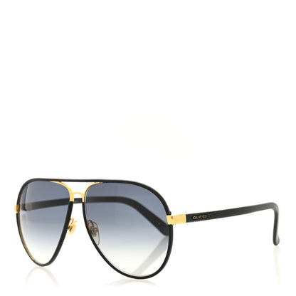 Gucci Calfskin Aviator Sunglasses GG2887/S Black 1 of 7