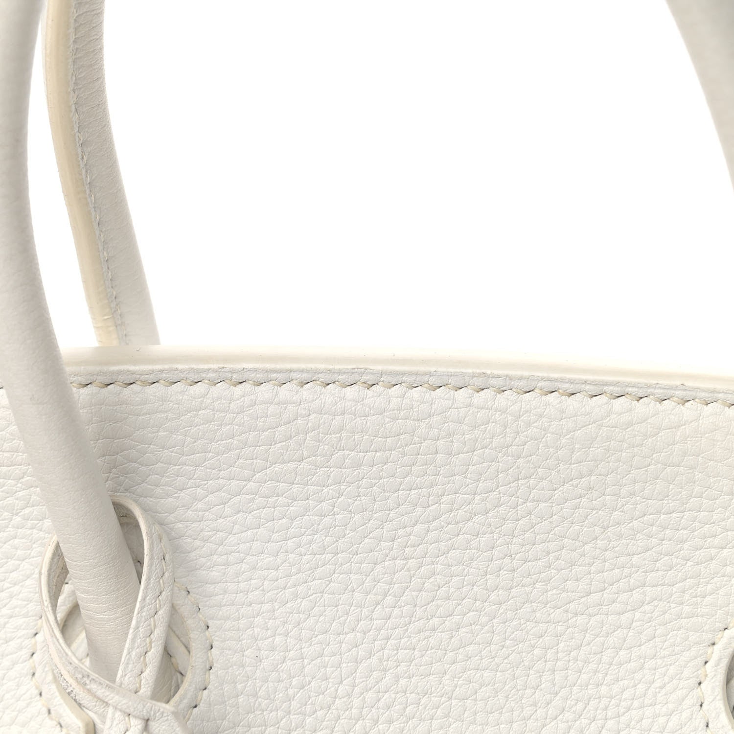 Hermes Taurillon Clemence Birkin 35 White 14 of 21