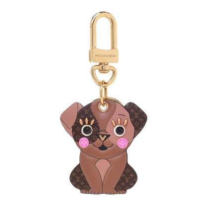Louis Vuitton Monogram Puppy Bag Charm Key Holder 1 of 8