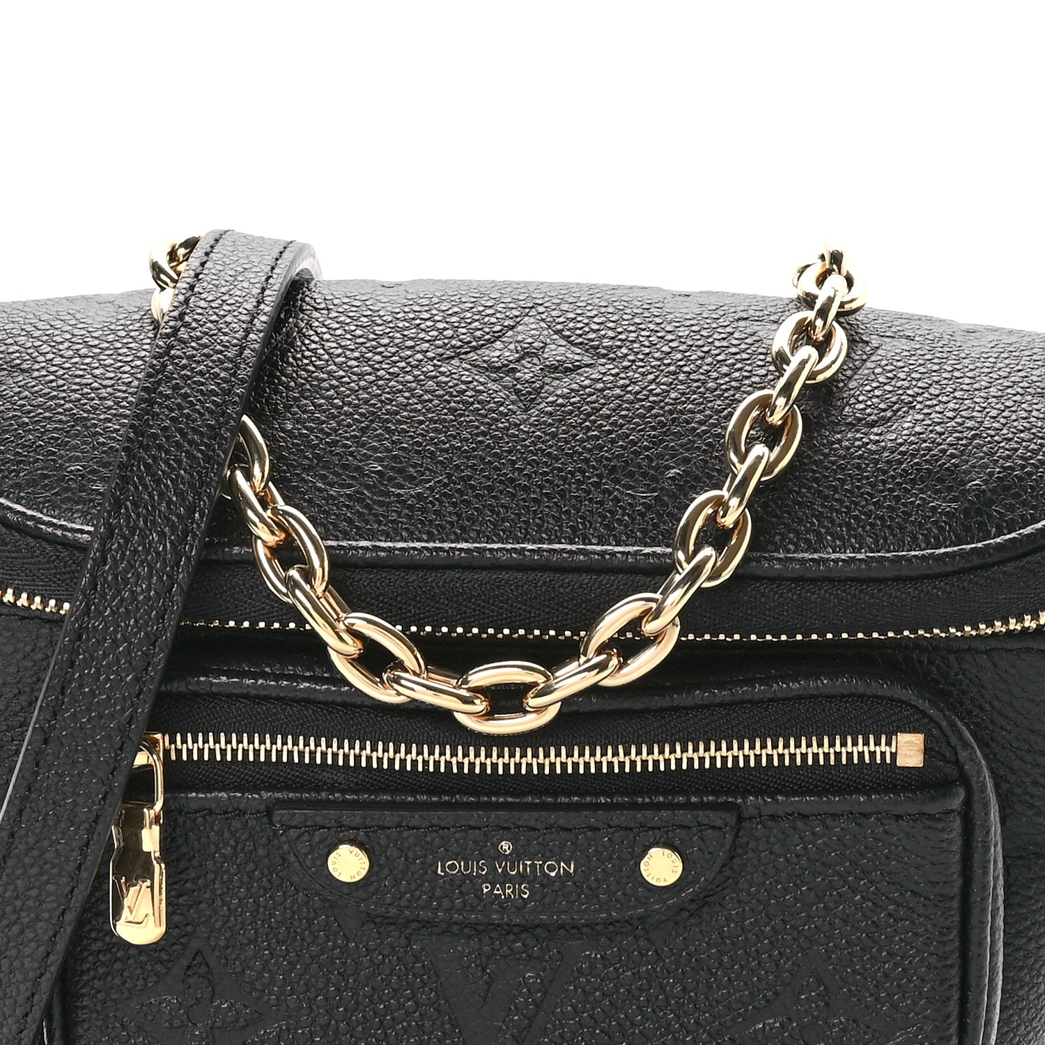 Louis Vuitton Empreinte Mini Bumbag Black 7 of 10