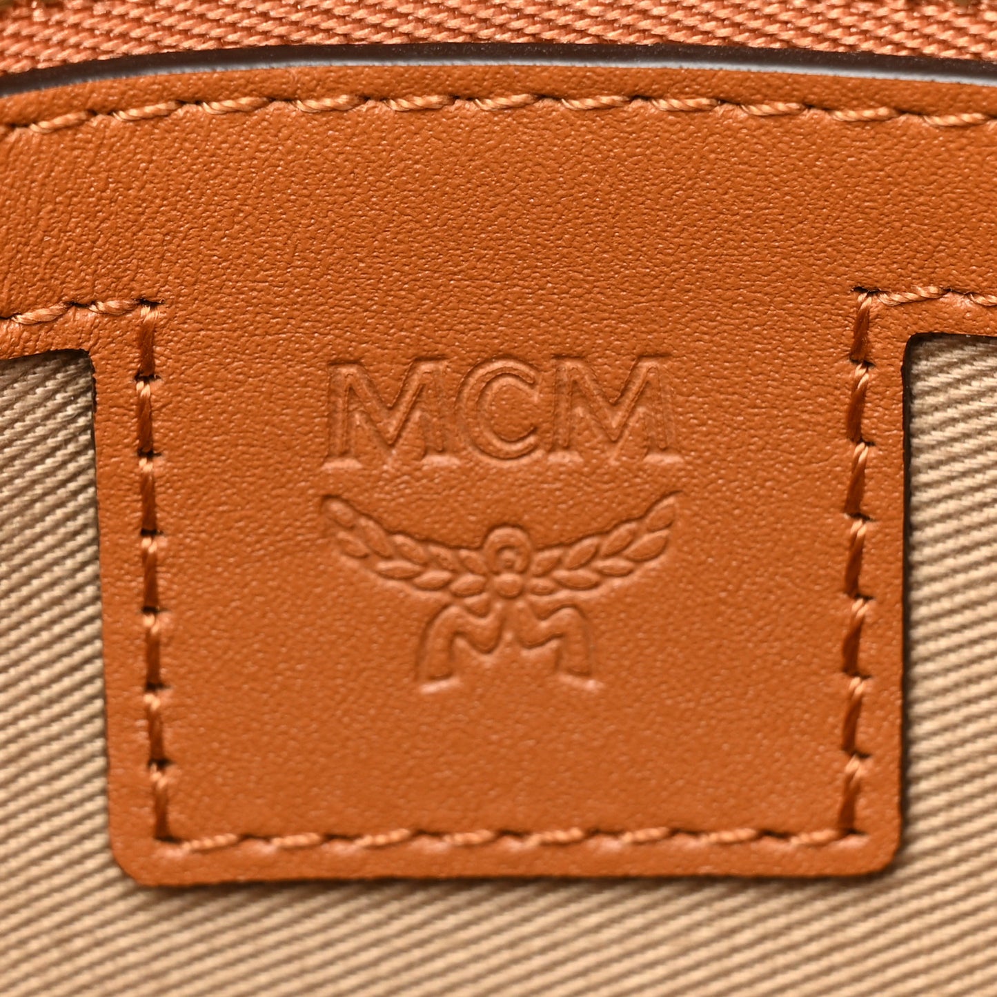 Visetos Small Millie Crossbody Belt Bag Cognac