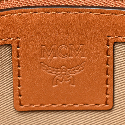 MCM Visetos Small Millie Crossbody Belt Bag Cognac 6 of 9