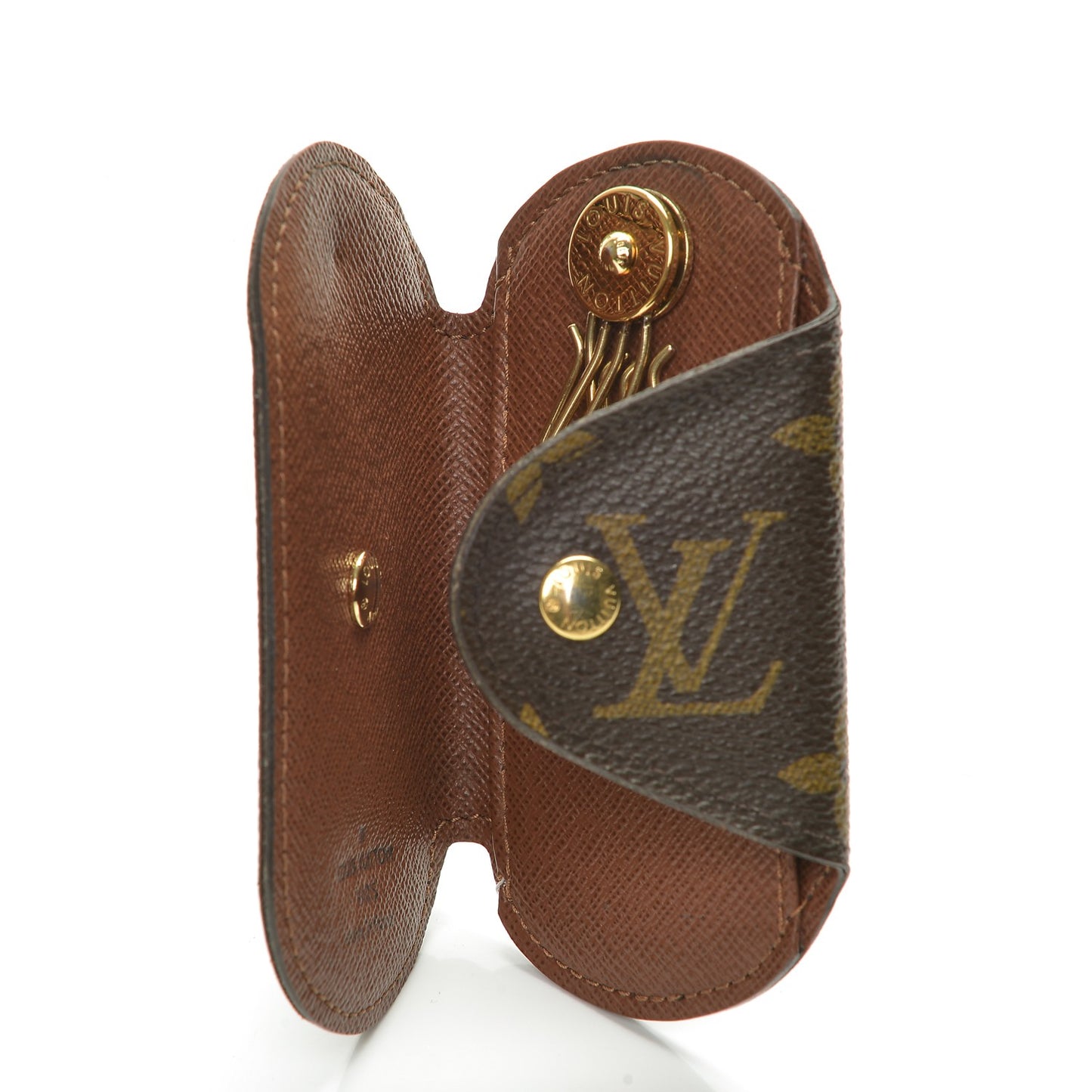Monogram Round Key Holder PM