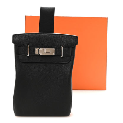 Hermes Togo Hac A Dos PM Backpack Black 11 of 11