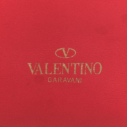 Valentino Garavani Vitello Rockstud Double Handle Tote Deep Rose 7 of 9