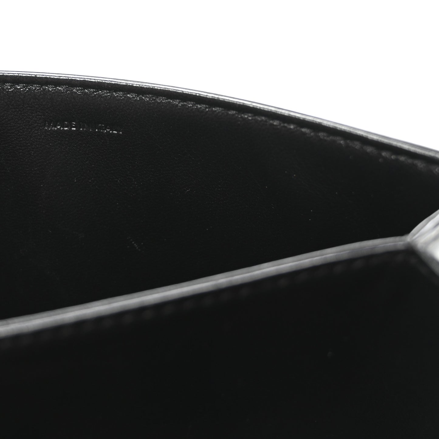 Shiny Calfskin Teen Triomphe Black