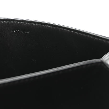 Celine Shiny Calfskin Teen Triomphe Black 7 of 10