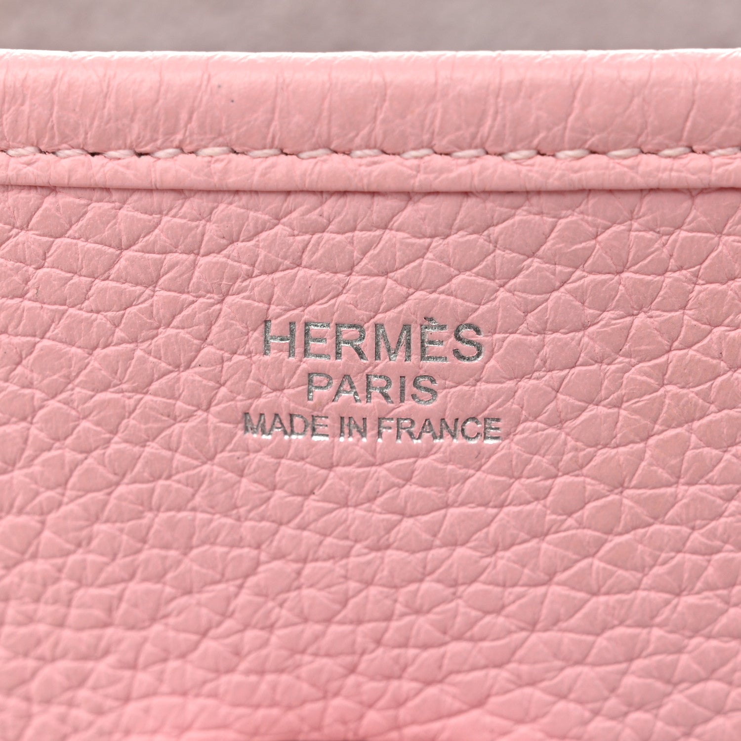 Hermes Taurillon Clemence Evelyne III PM Rose Sakura 6 of 10
