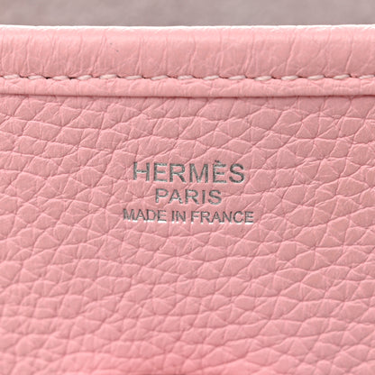 Hermes Taurillon Clemence Evelyne III PM Rose Sakura 6 of 10