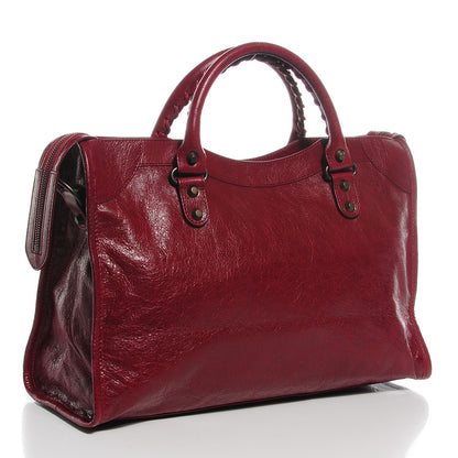 Balenciaga Agneau Classic Hardware City Rouge Cerise 3 of 14