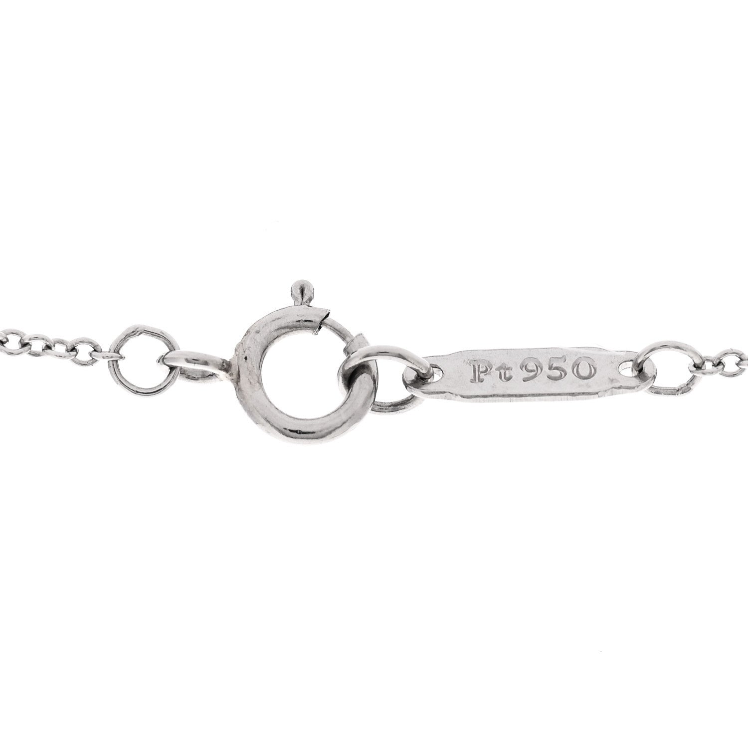 Tiffany Platinum Diamond Small Victoria Necklace 5 of 5