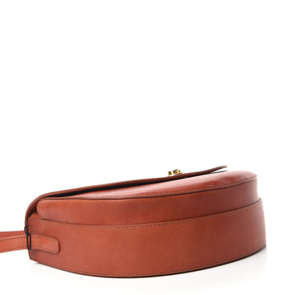 Mansur Gavriel Vegetable Tanned Saddle Crossbody Bag Brandy 4 of 10