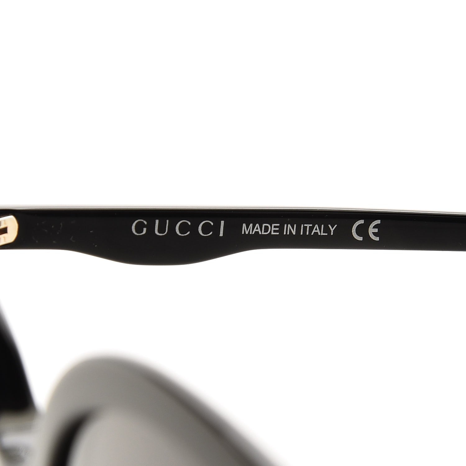 Gucci Acetate GG Sunglasses GG0257S Black 6 of 8