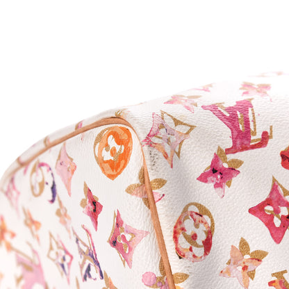 Louis Vuitton Watercolor Aquarelle Speedy 35 White 12 of 19