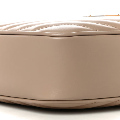 Saint Laurent Calfskin Matelasse Monogram Lou Camera Bag Dark Latte 8 of 10