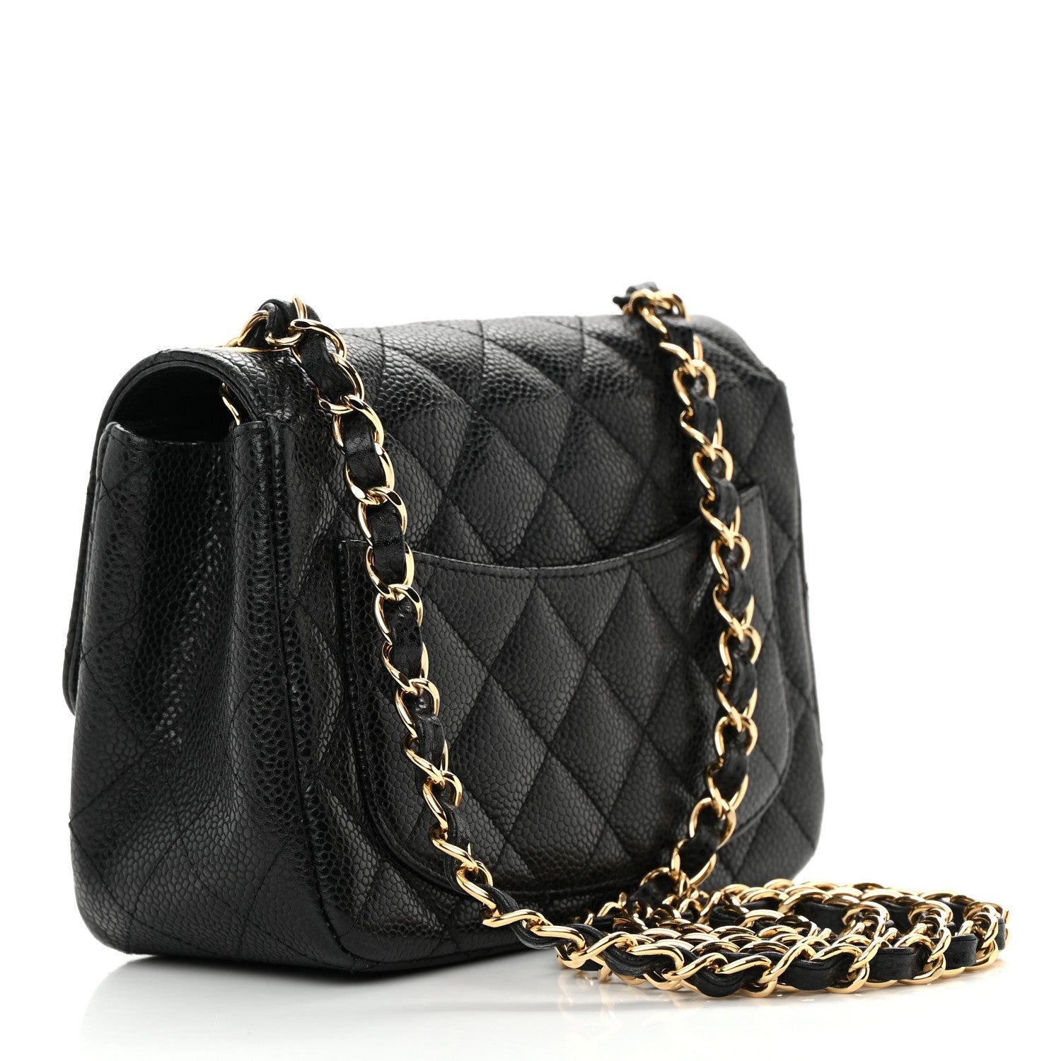 Chanel Caviar Quilted Mini Square Flap Black 3 of 15