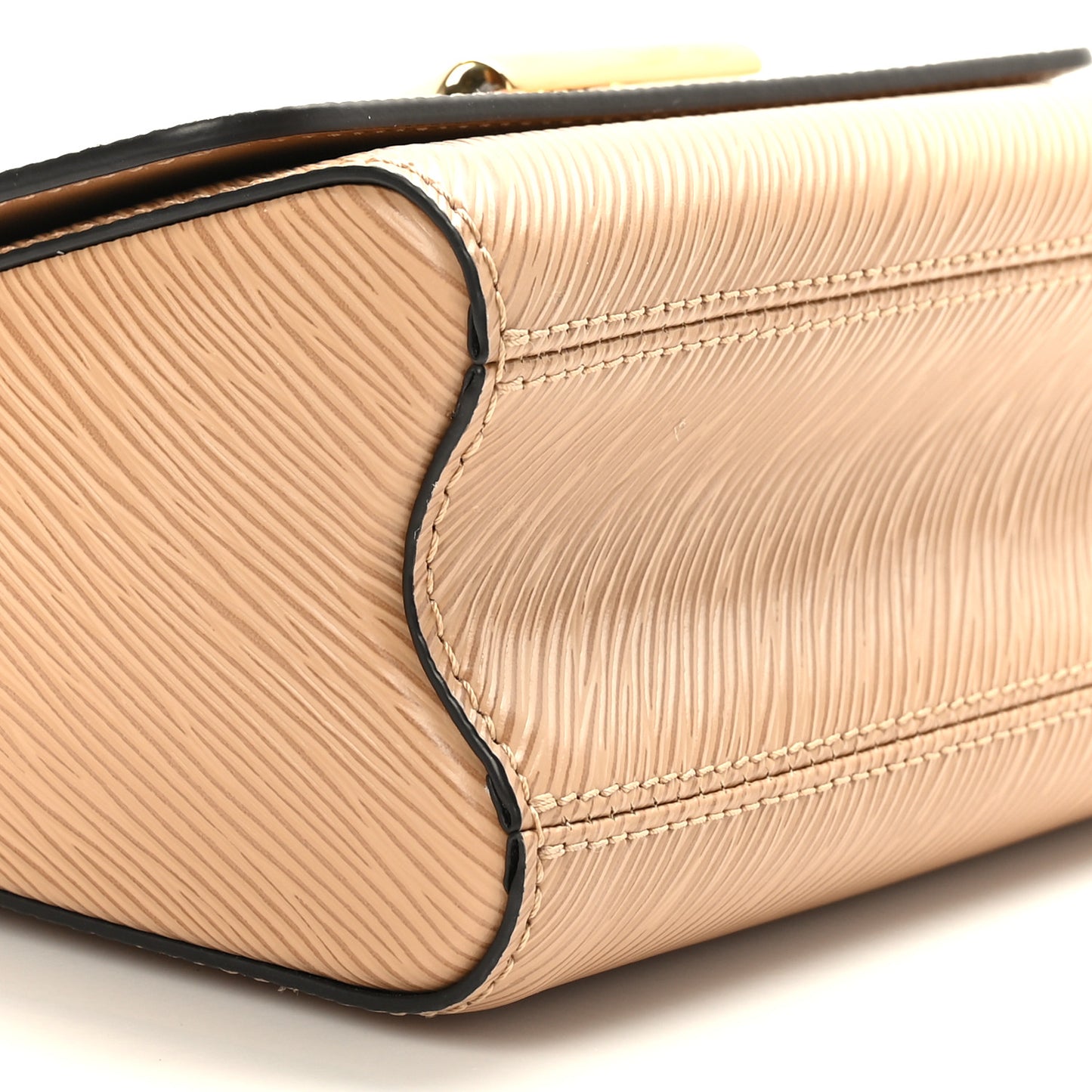 Epi Twist Shoulder Bag PM Camle
