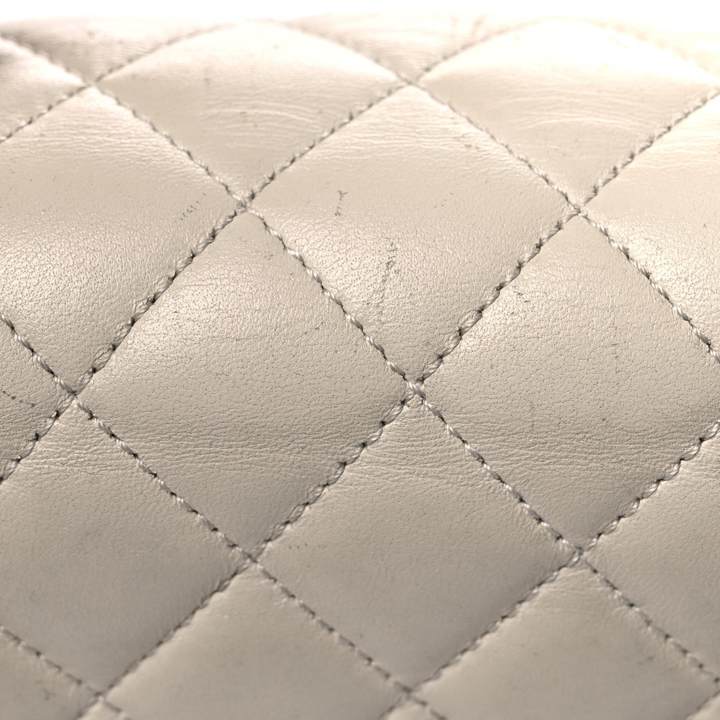 Lambskin Quilted Mini Citizen Chic Flap Ivory Ivory