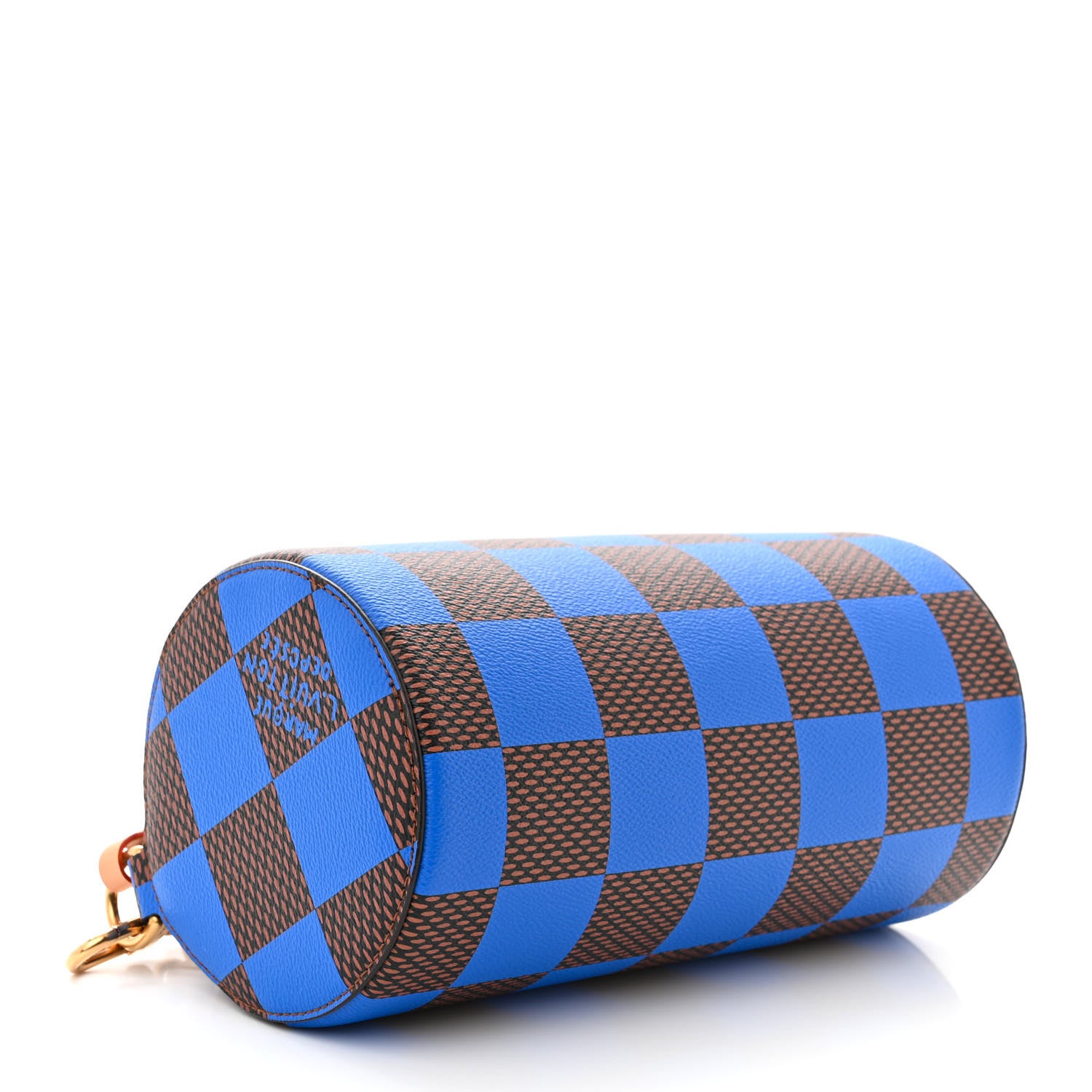 Louis Vuitton Damier Pop Soft Polochon PM Blue 4 of 10