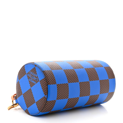Louis Vuitton Damier Pop Soft Polochon PM Blue 4 of 10