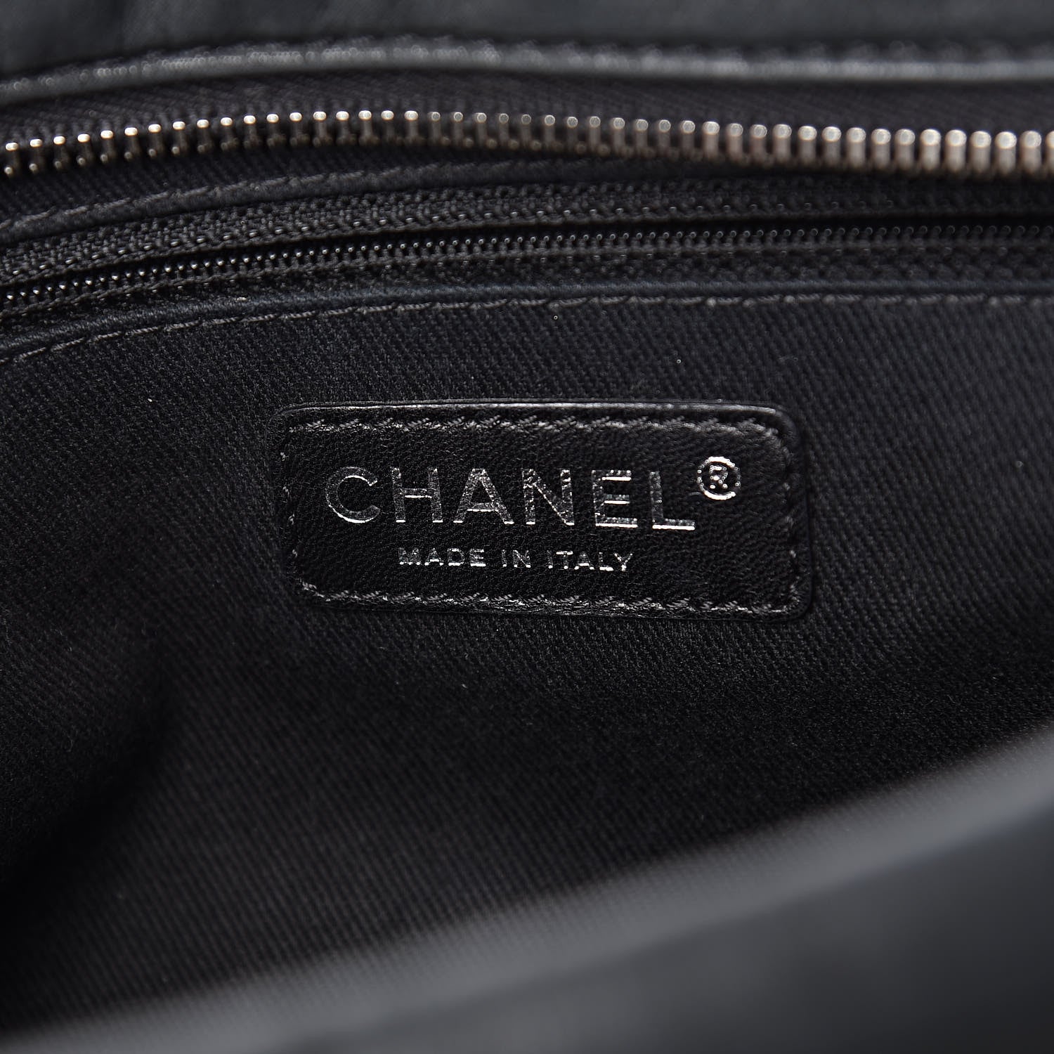 Chanel Iridescent Calfskin Medium In the Mix Flap Black 6 of 17