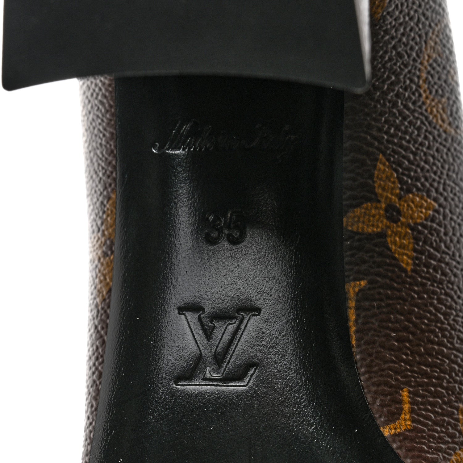 Louis Vuitton Monogram Madeleine Pumps 35 8 of 9