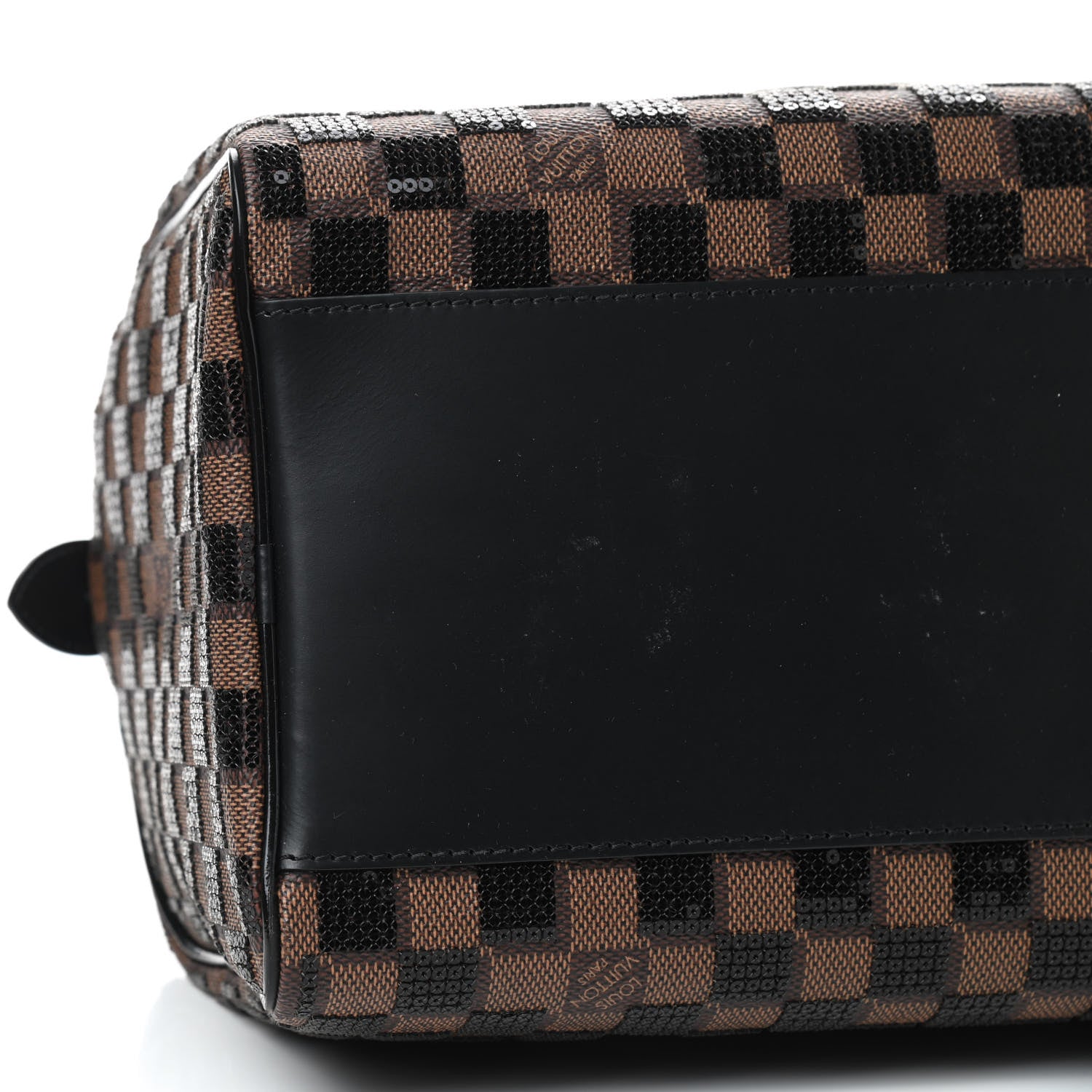 Louis Vuitton Damier Paillettes Speedy 30 Black 6 of 9