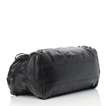 Balenciaga Agneau Classic Hardware Boston Black 3 of 10