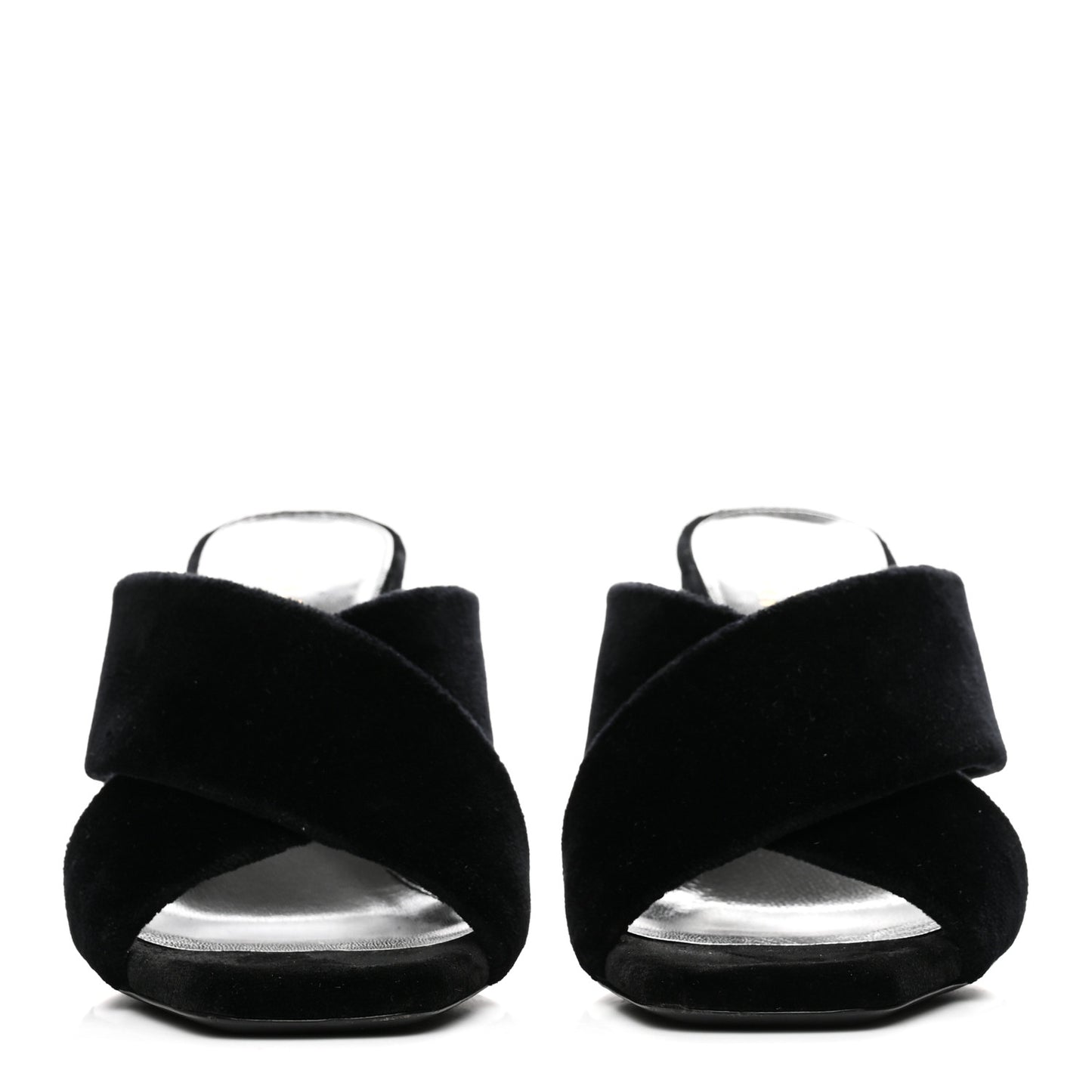 Velvet LouLou Mules 36 Black
